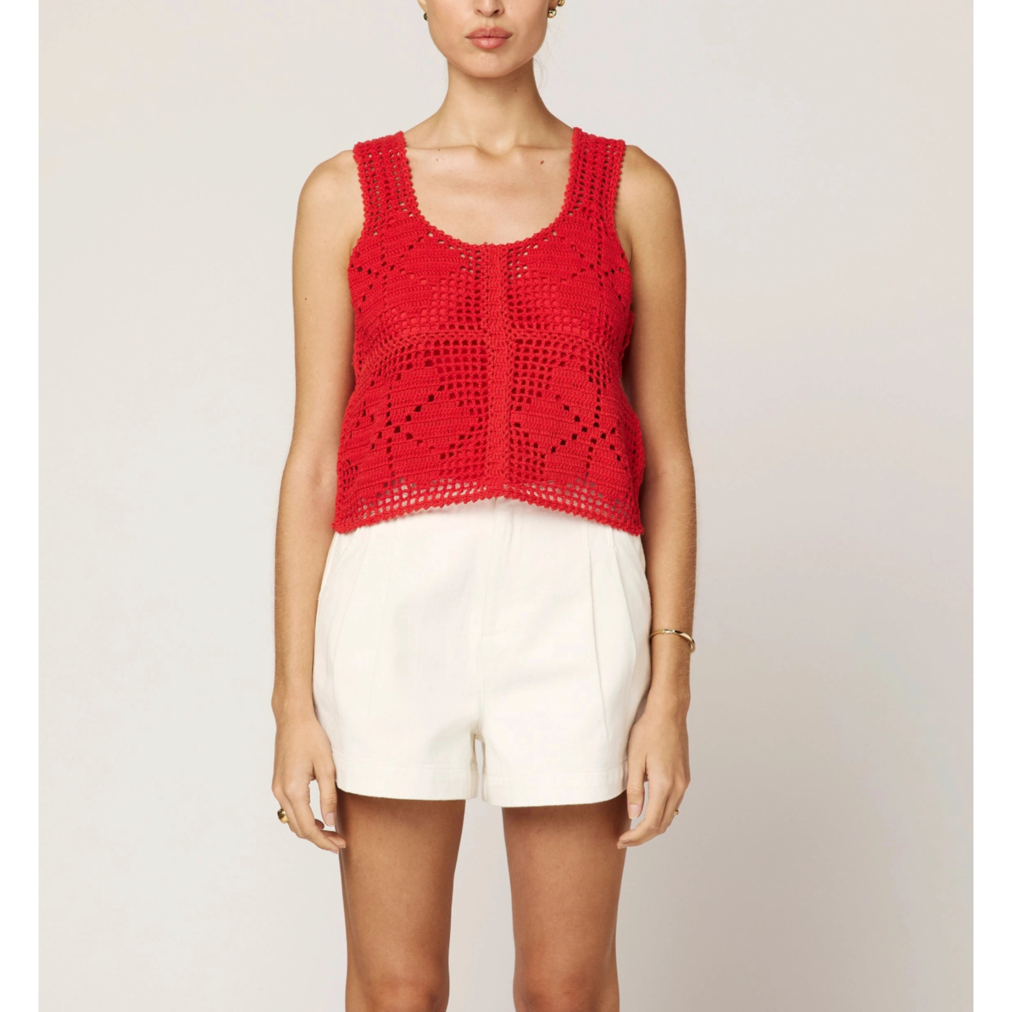 Miyuki Crochet Top