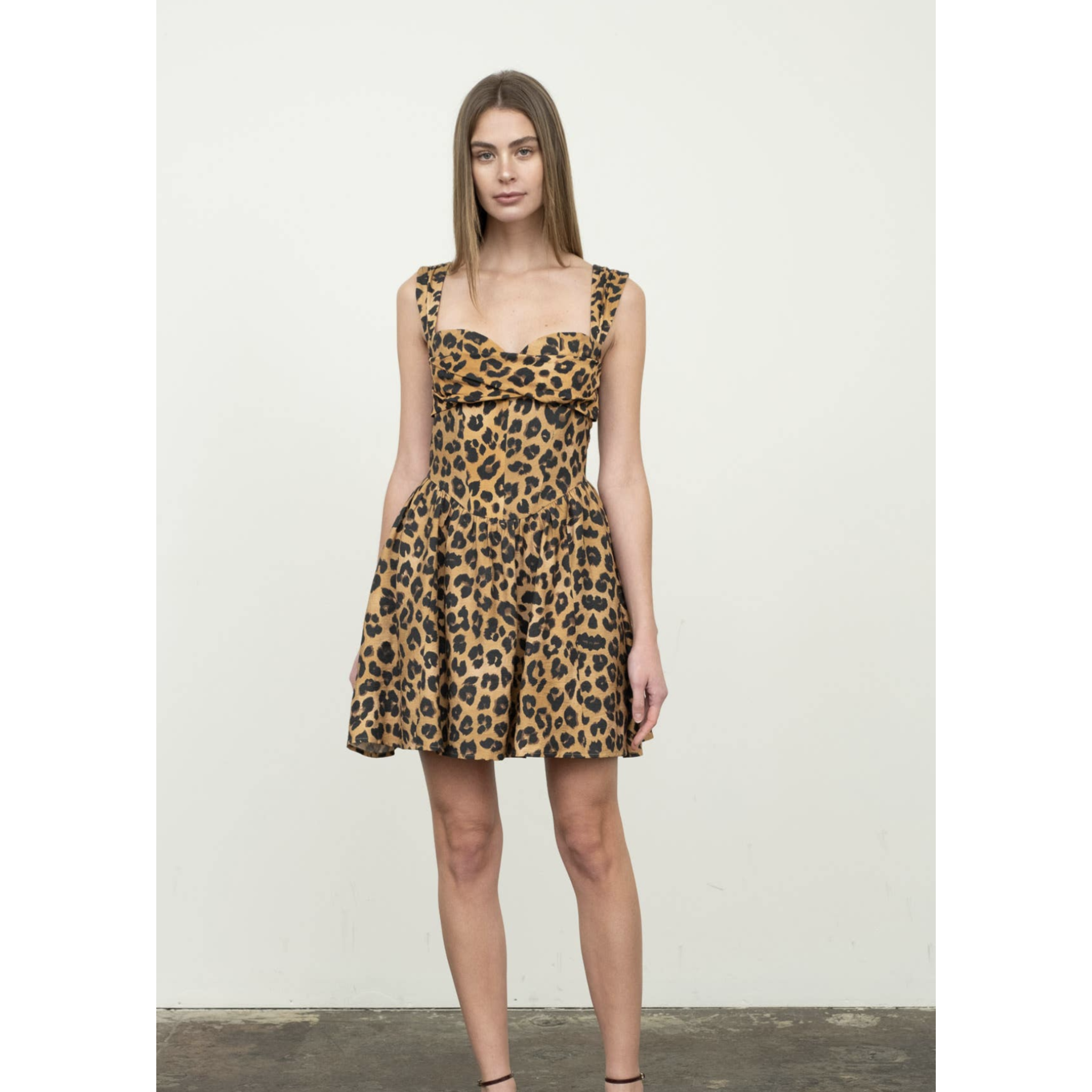 Printed Mini Dress