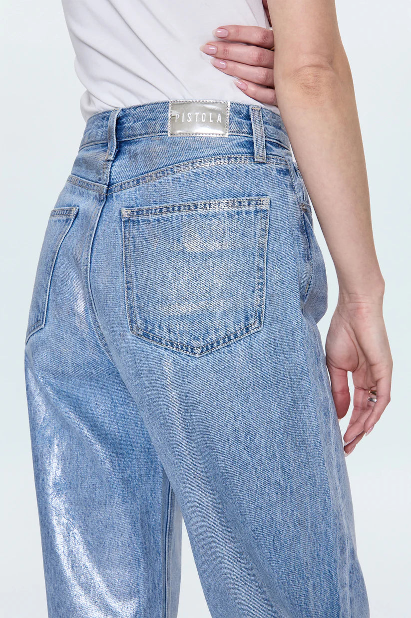 Wes High-Rise Barrel Jean