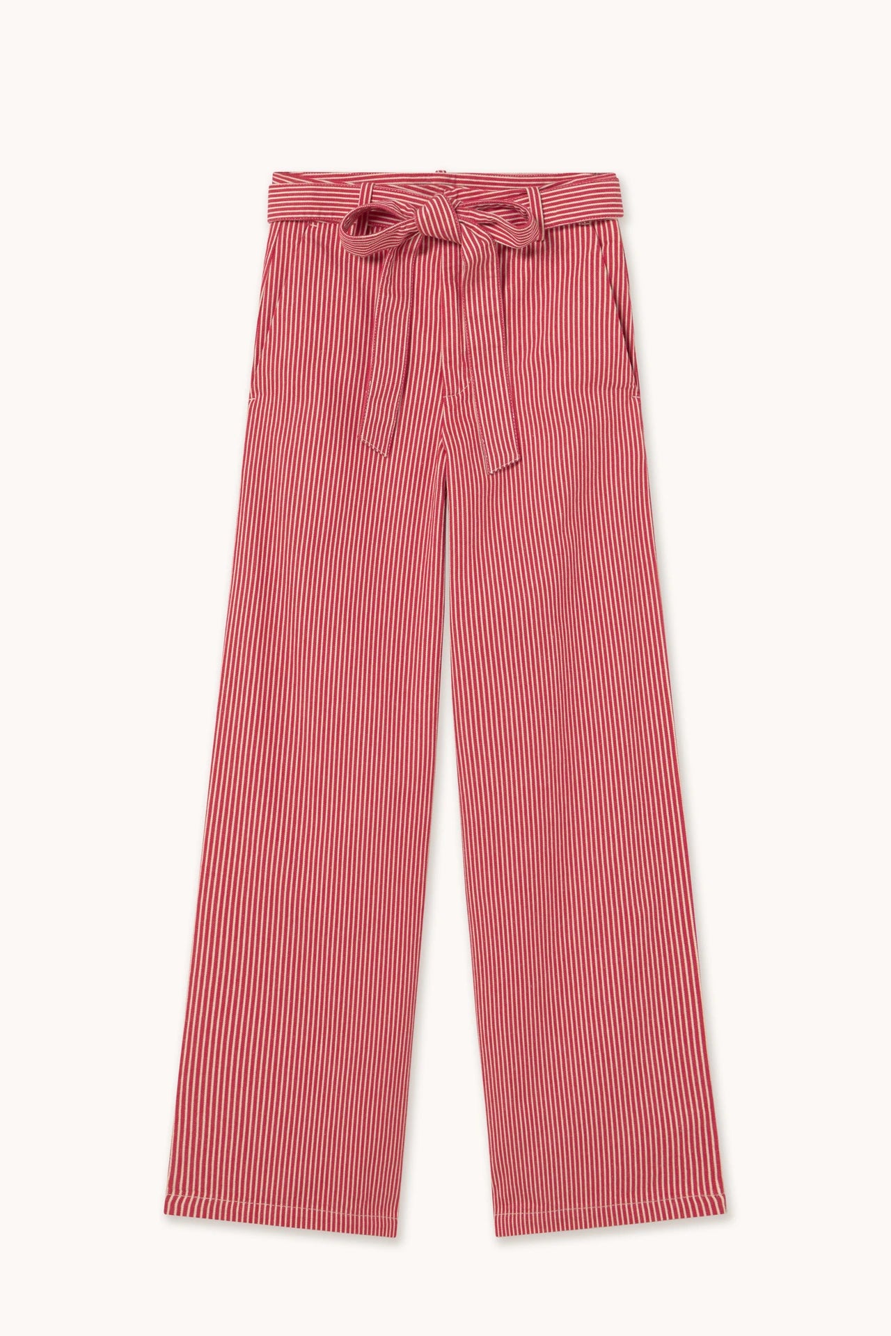 Twill Striped Trouser