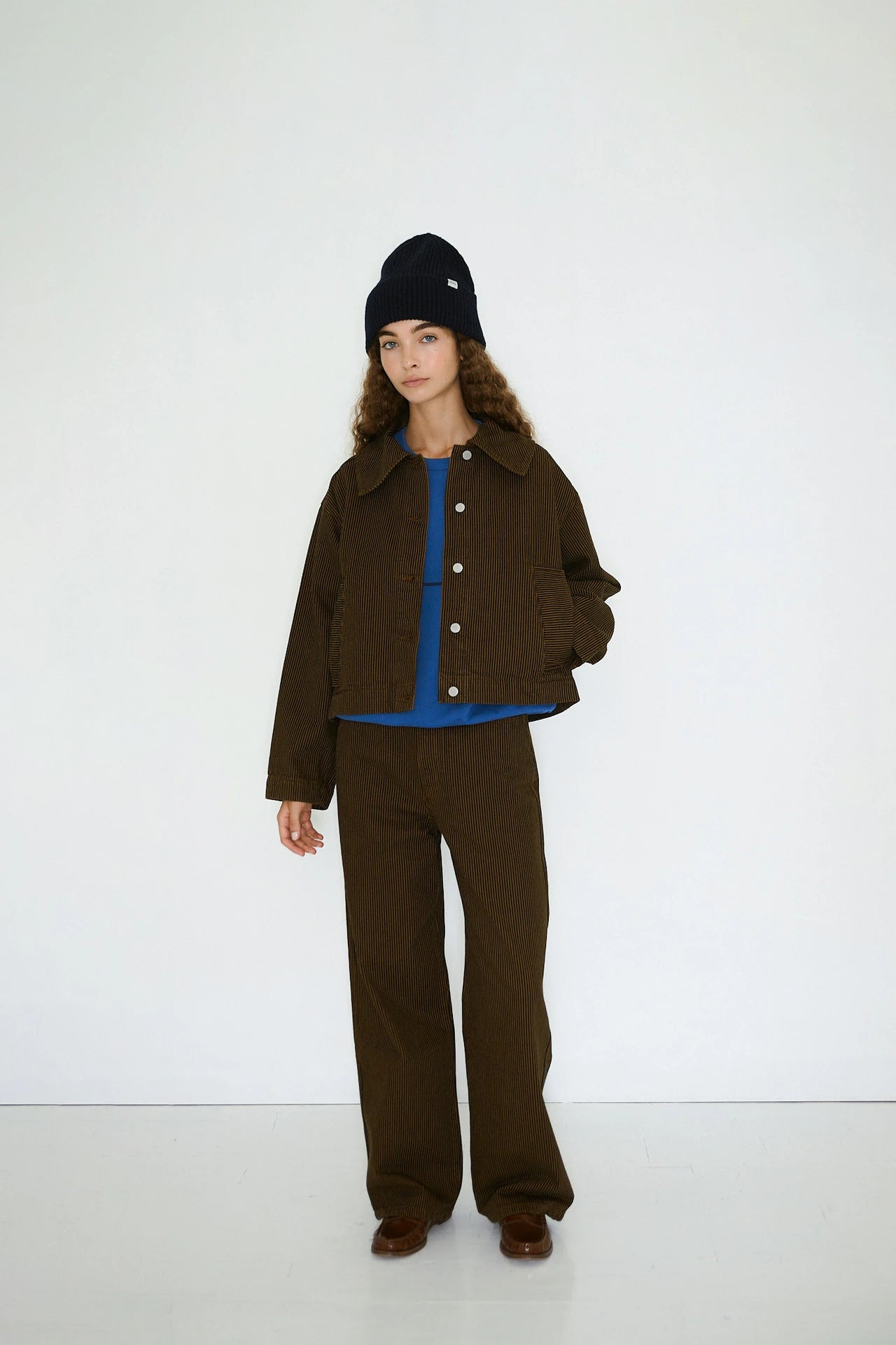 Berta Striped Denim