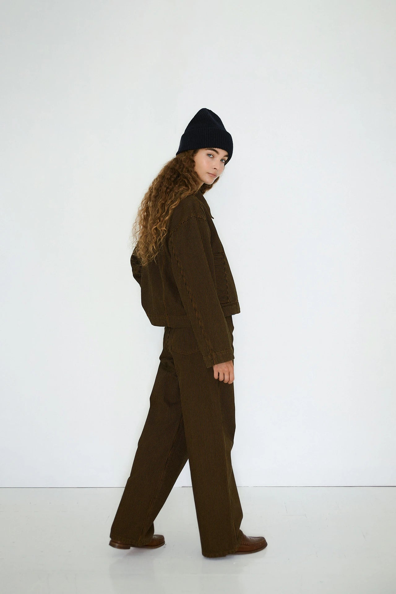 Berta Striped Denim