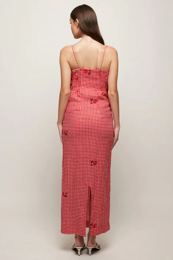 Bow Front Midi Dress