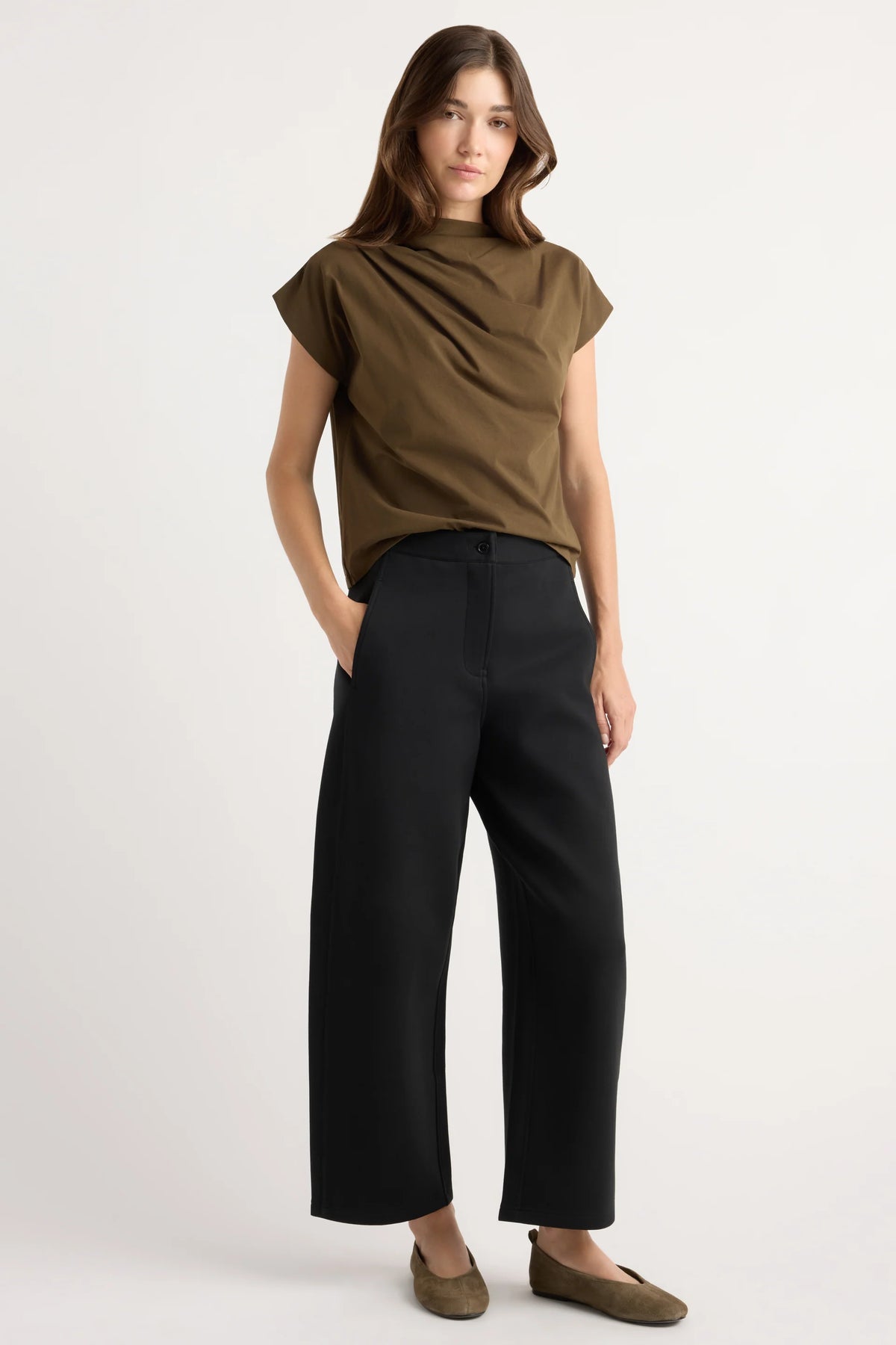 Chase Barrel-Leg Pant