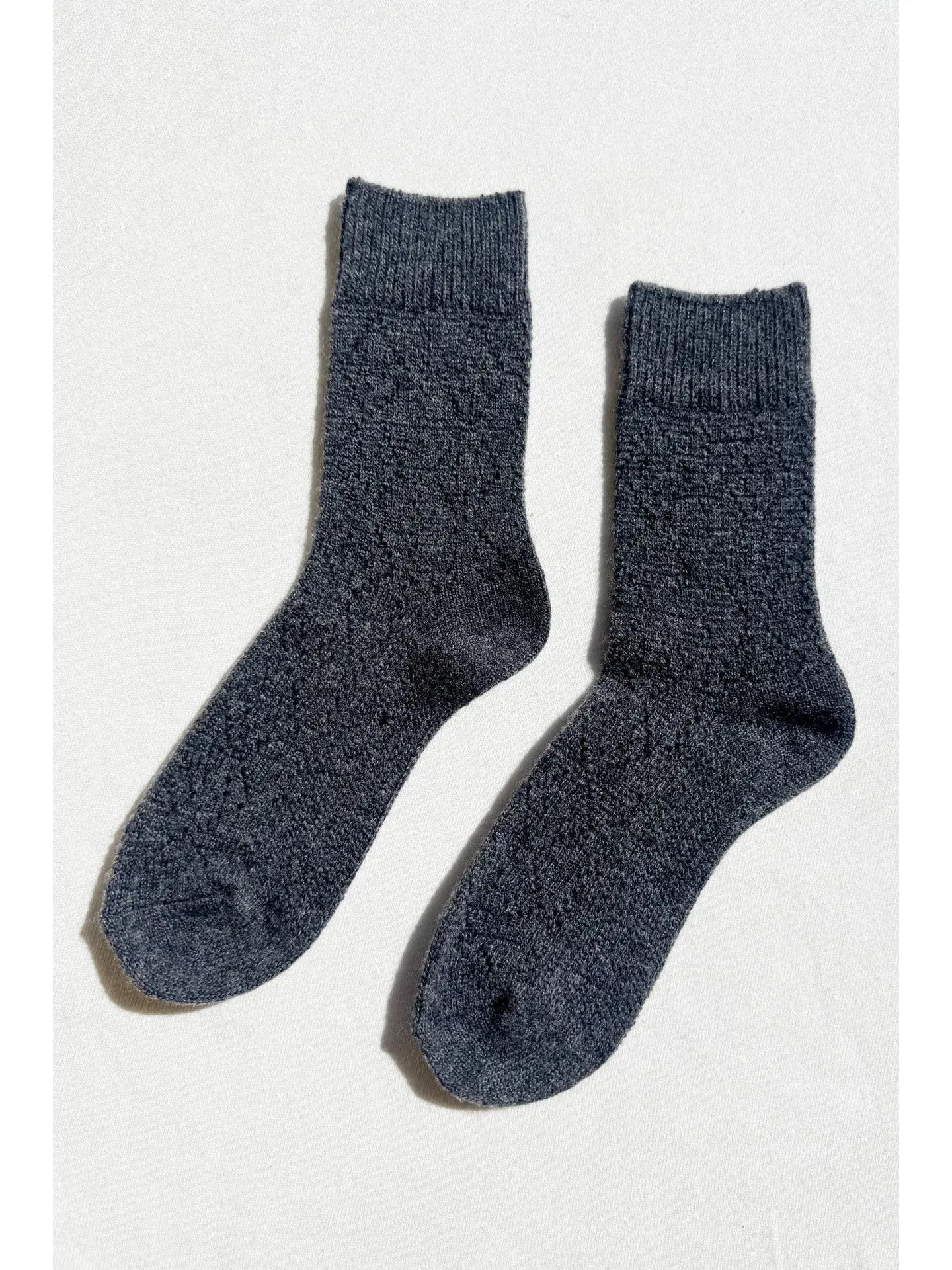 Cashmere Pointelle Socks