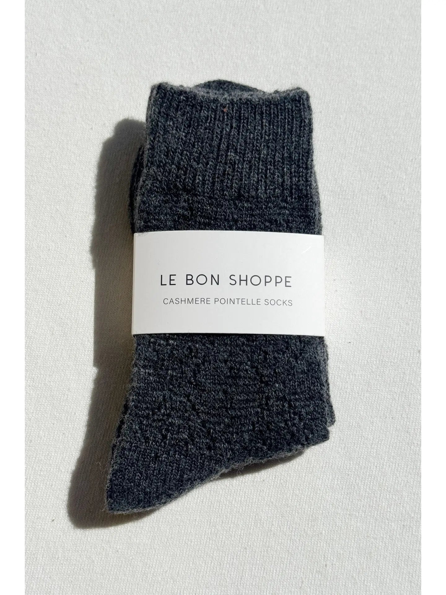 Cashmere Pointelle Socks