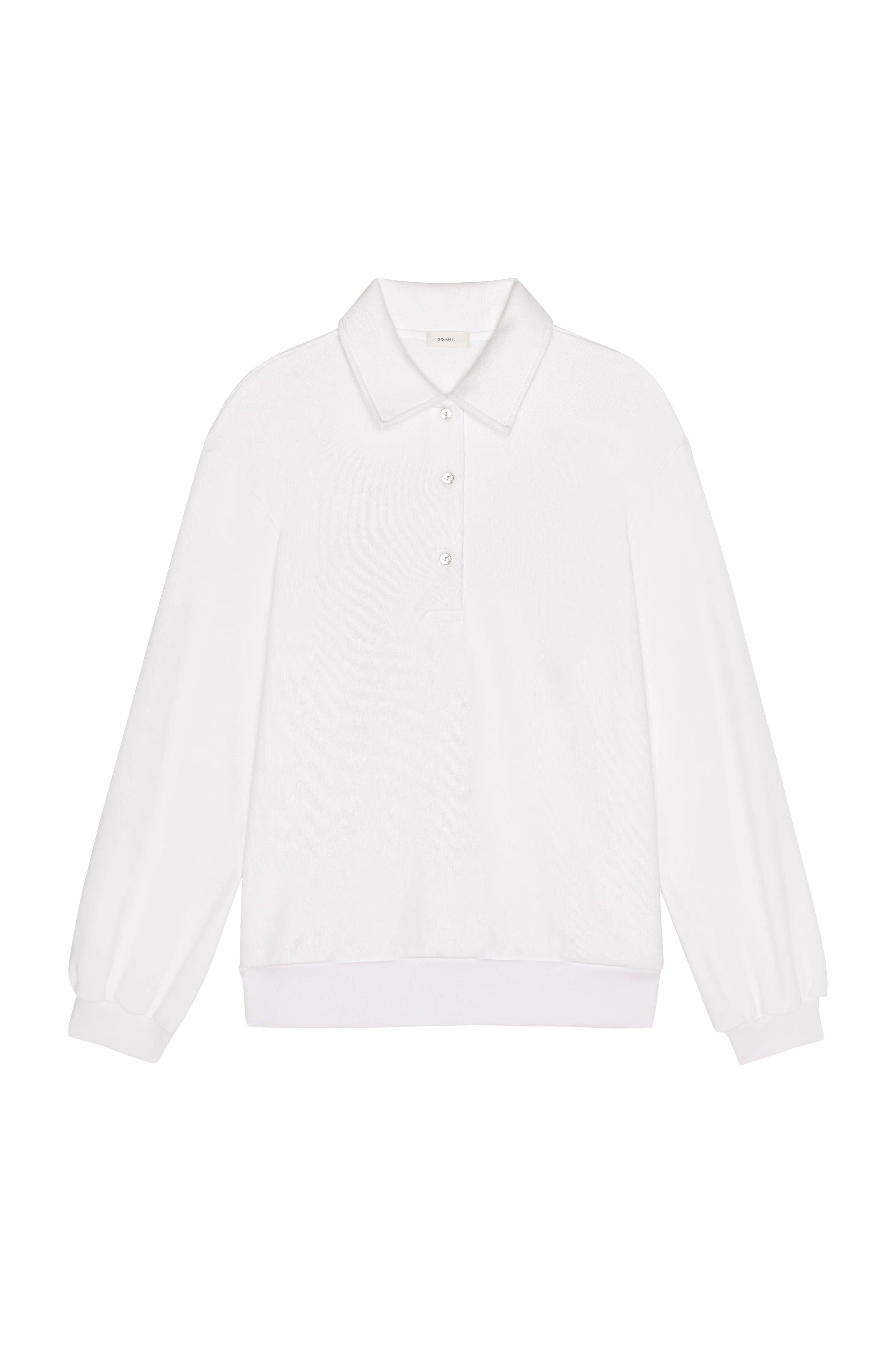 The Eco-Terry Polo Sweatshirt