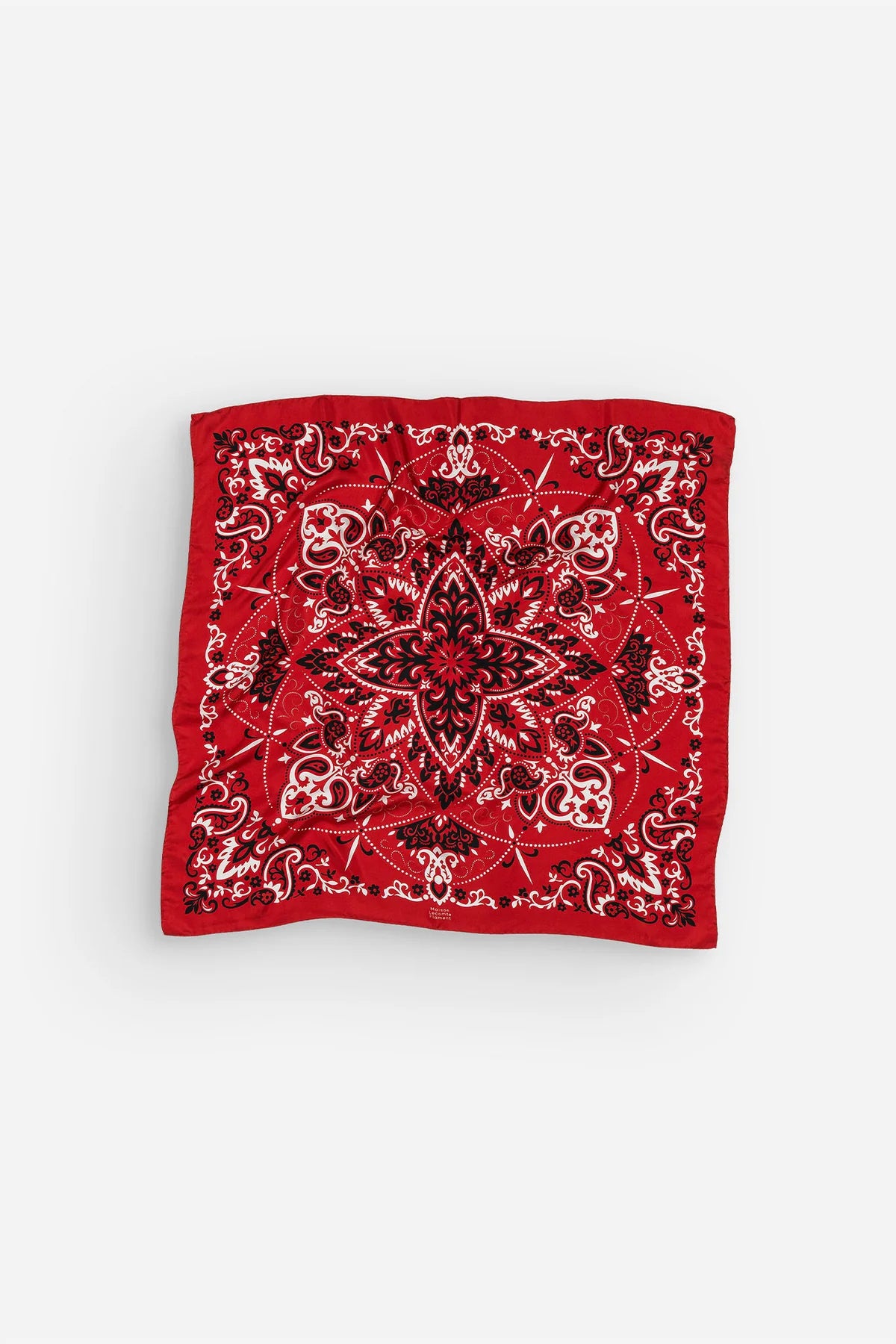 Bandana Silk Scarf
