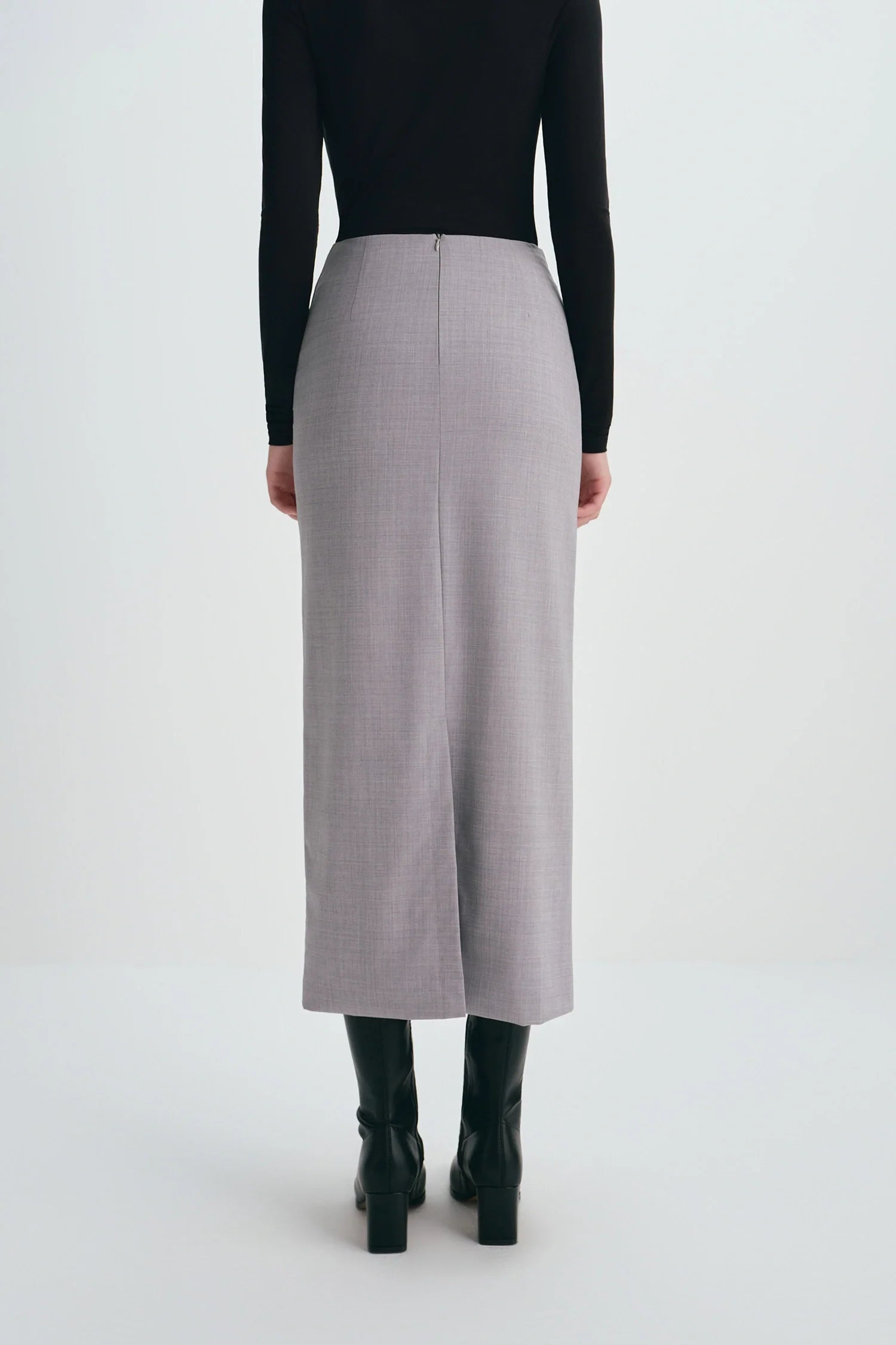 Ginny Knot Waist Midi Skirt