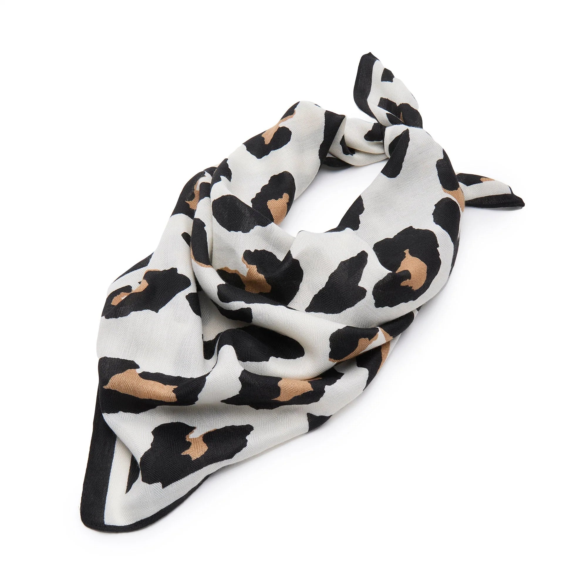 Leopard Square Scarf