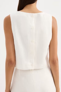 Marli Linen Top