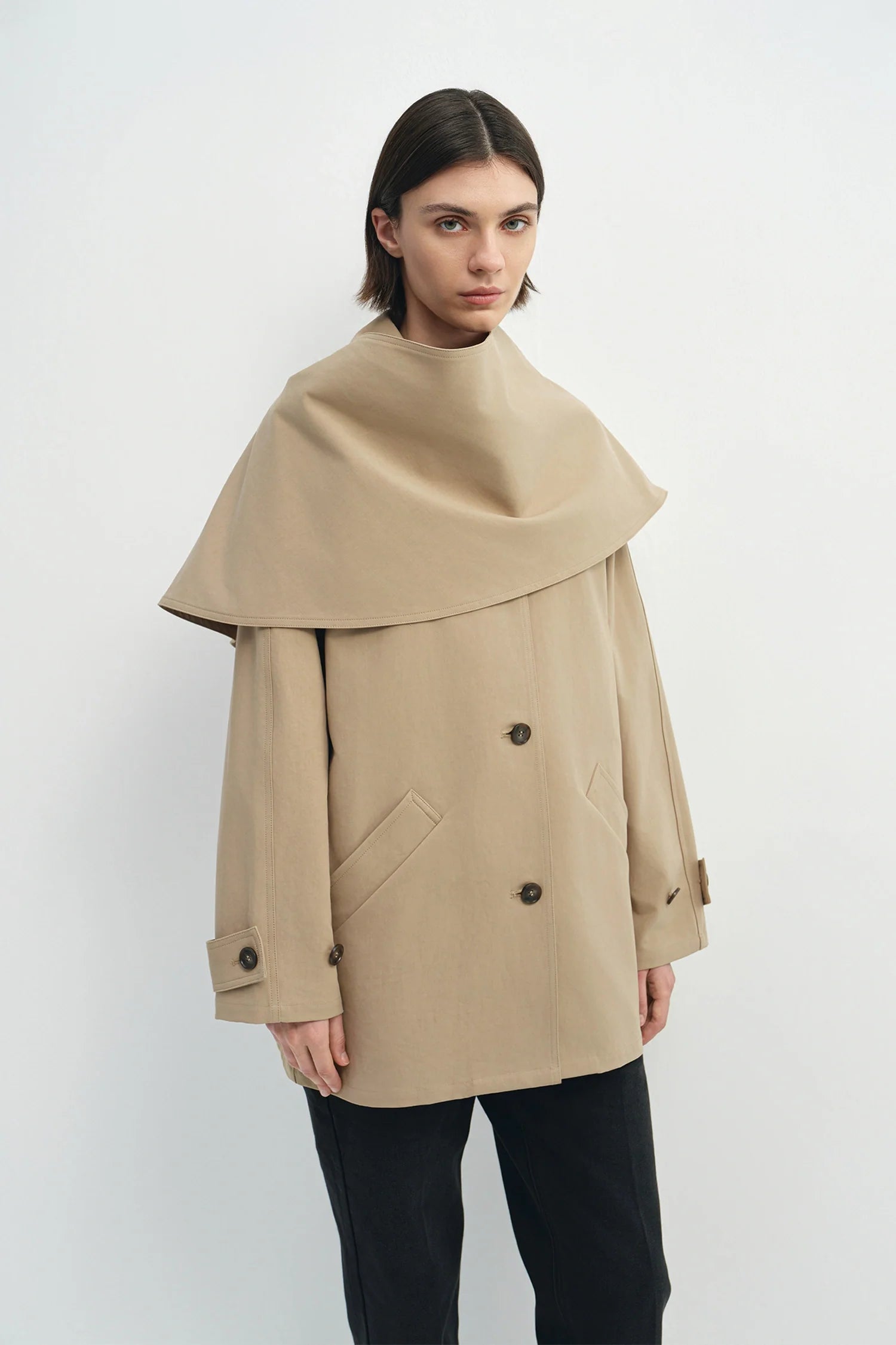 Meline Scarf Jacket