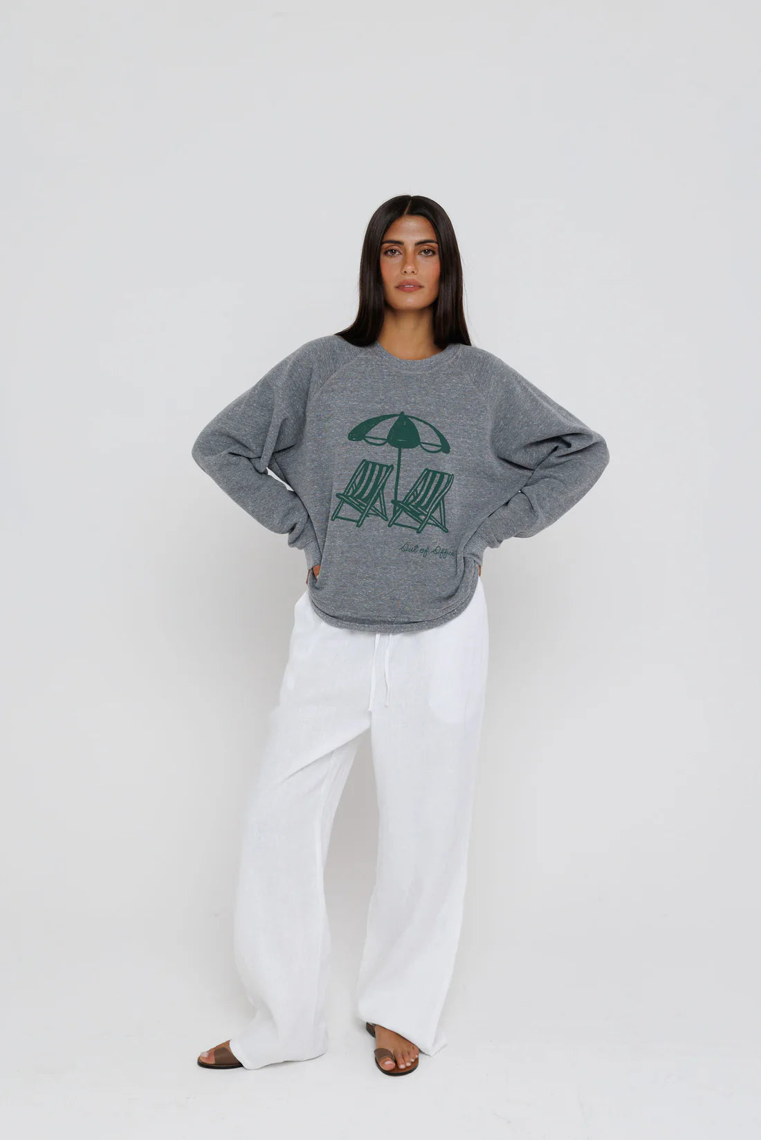 Out of Office Raglan Sweatshirt