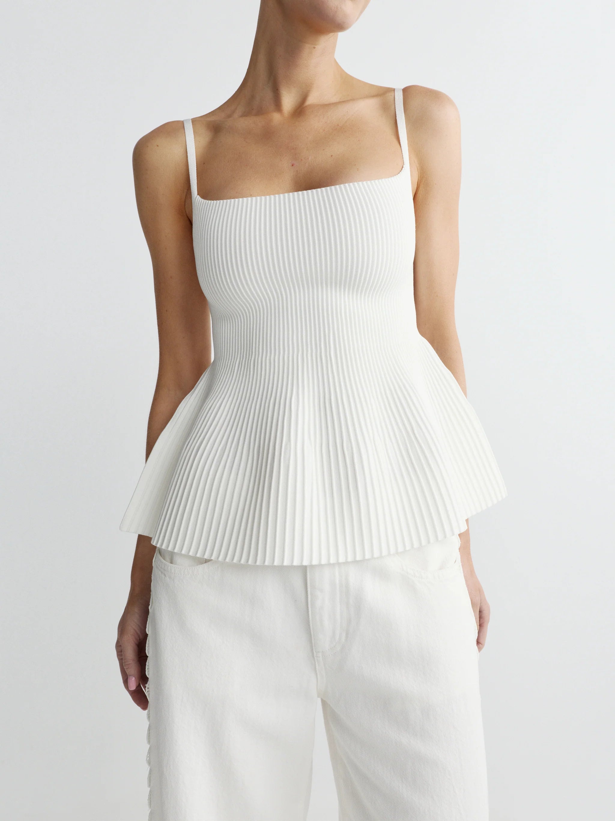 Peplum Tank