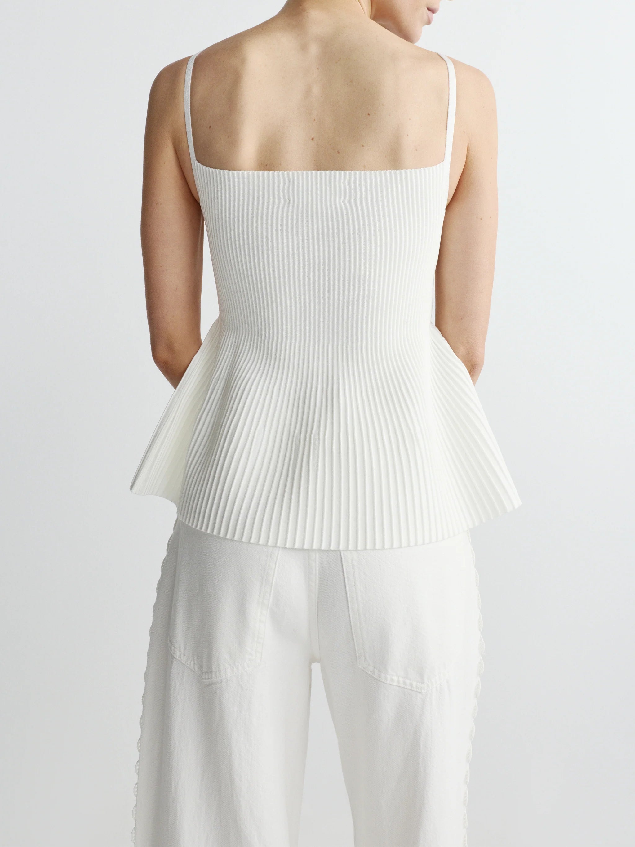 Peplum Tank