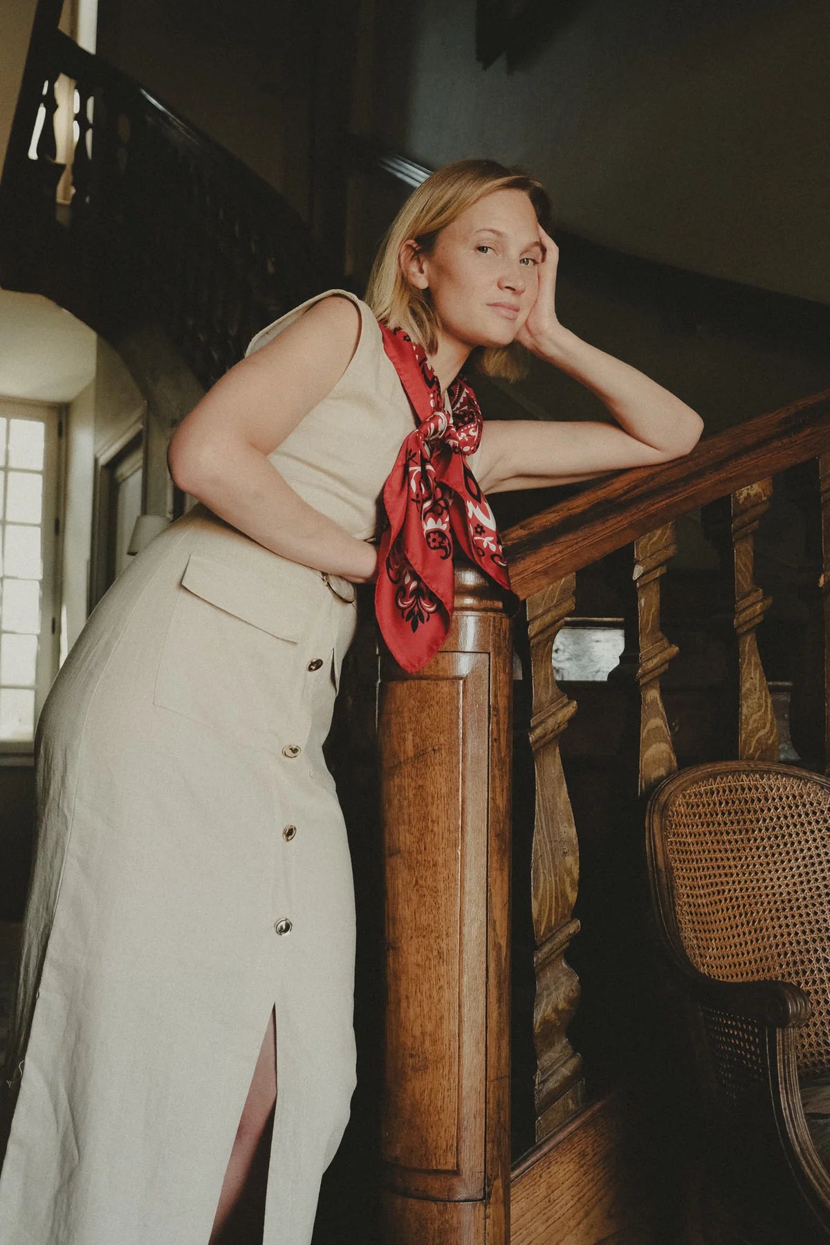 Far West Silk Scarf