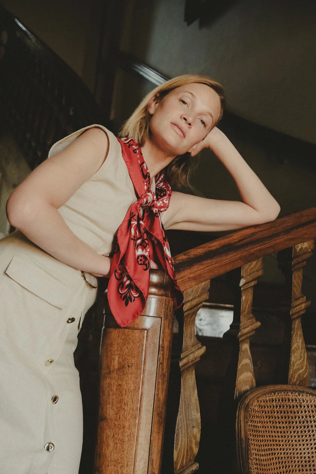 Far West Silk Scarf