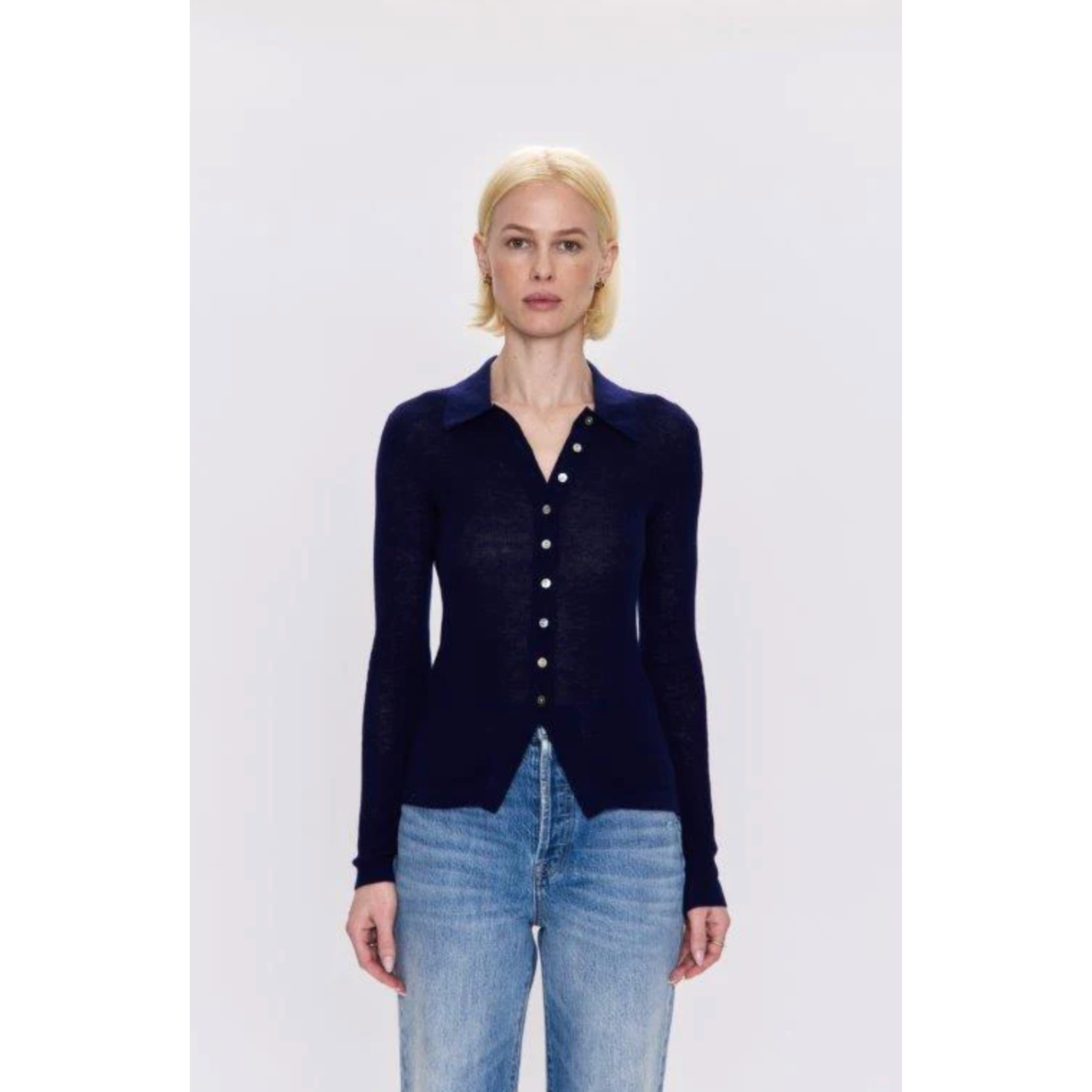 Korey Fitted Cardigan Sweater