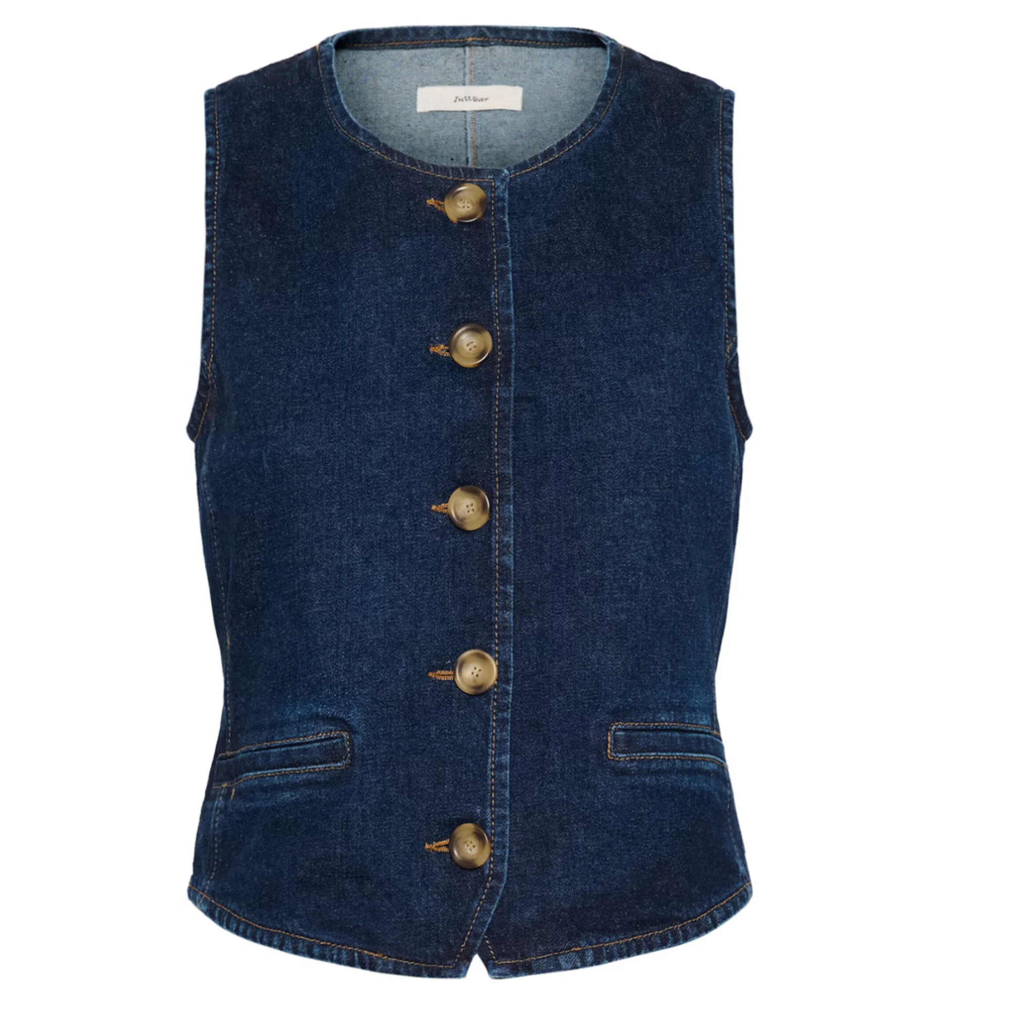 NanalW Denim Waistcoat