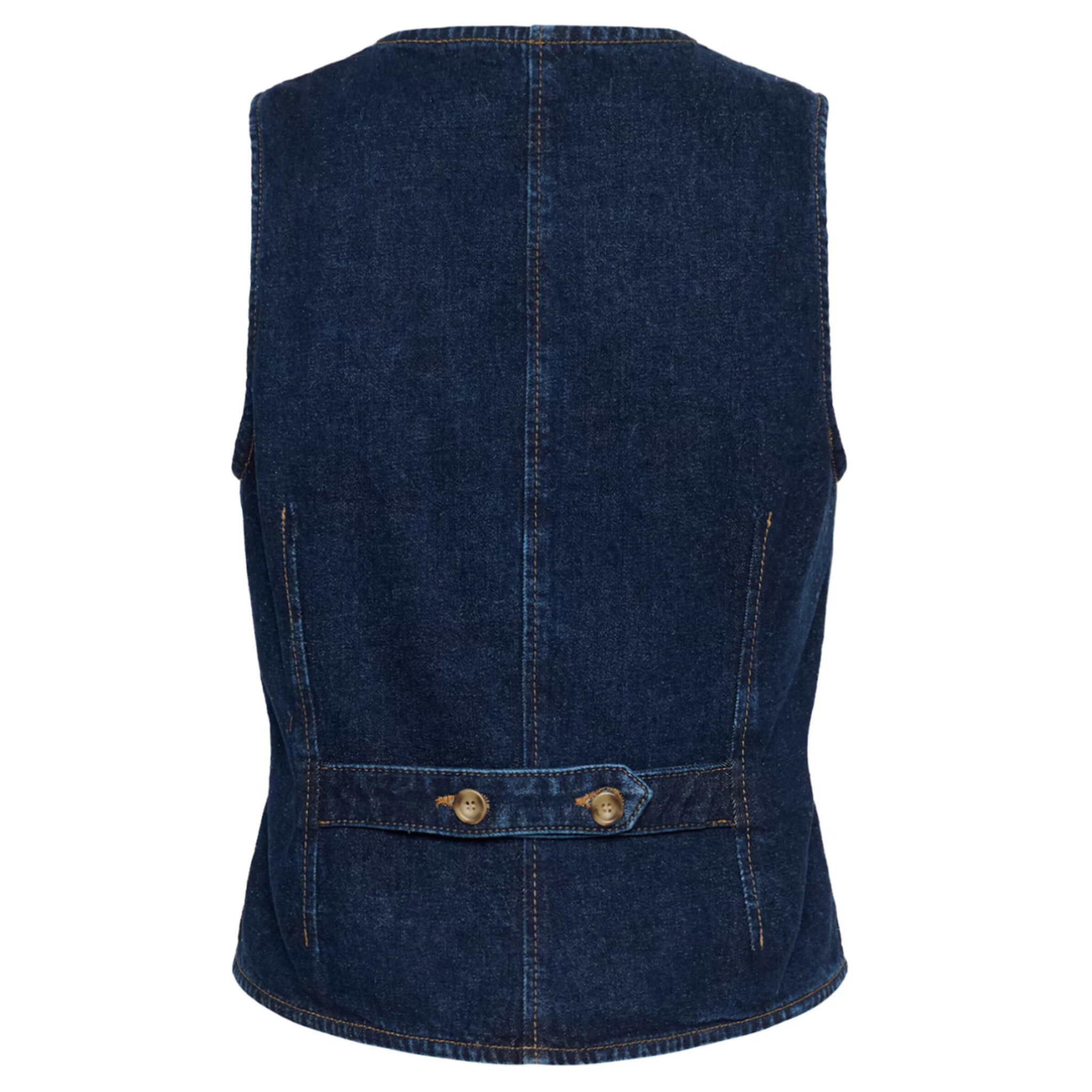 NanalW Denim Waistcoat