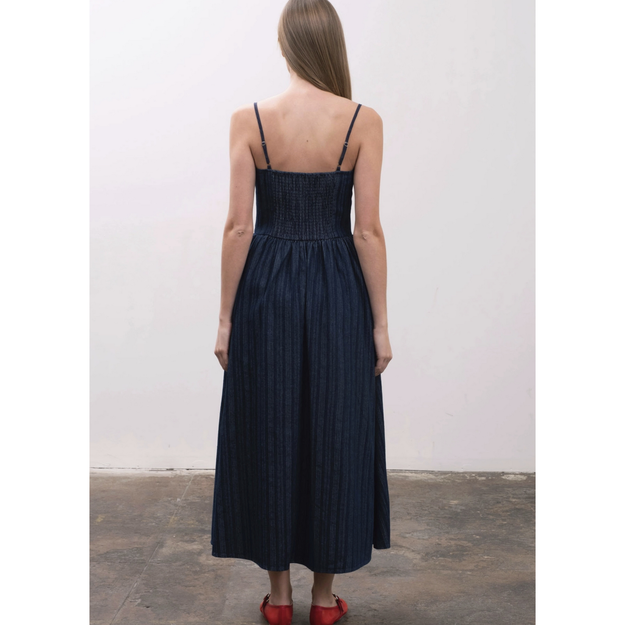 Denim Midi Dress