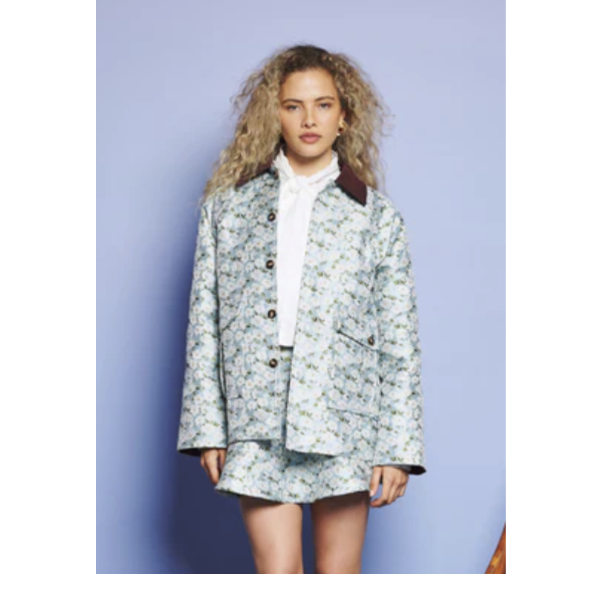 Mist Jacquard Jacket
