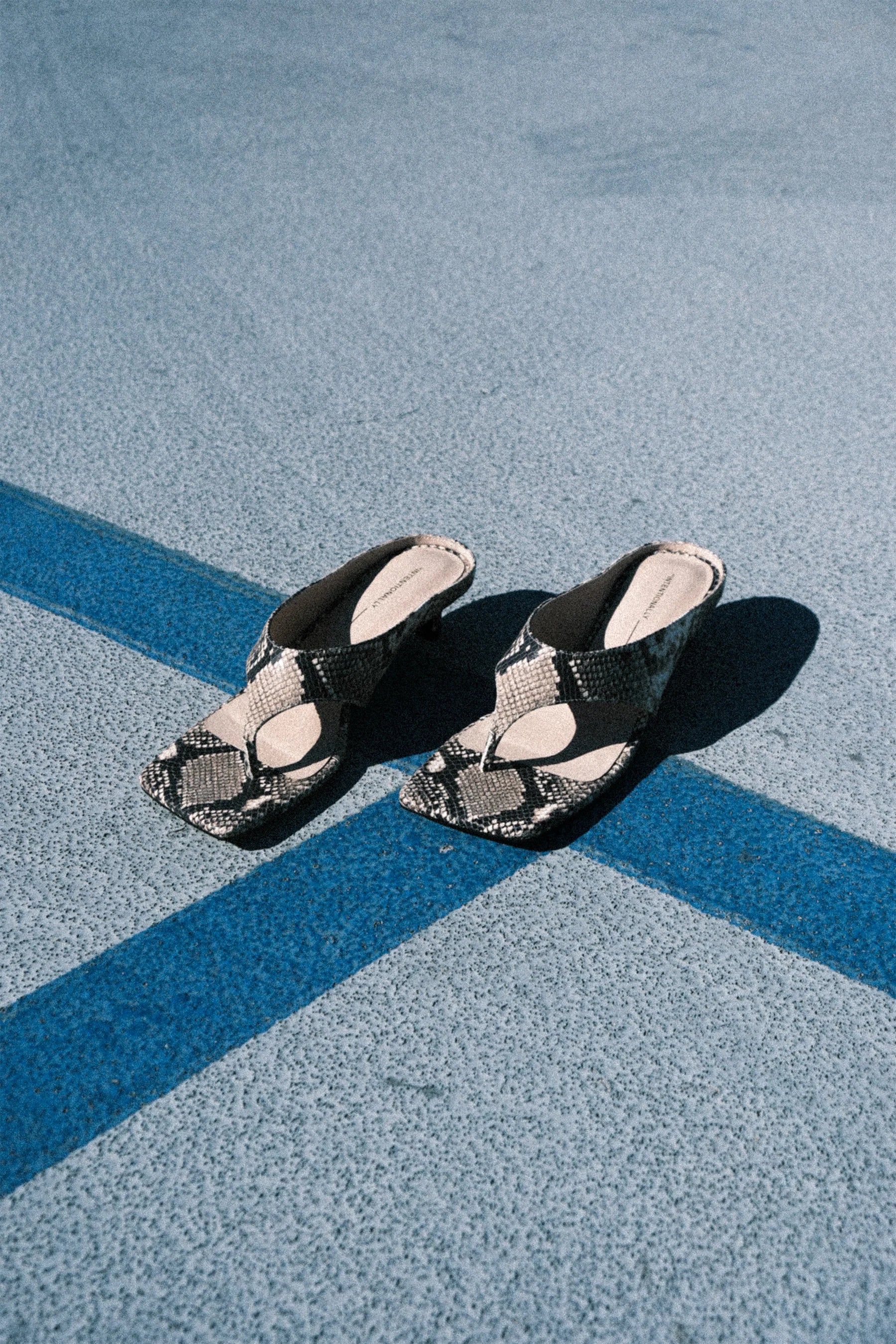 Year Ahead Snake Embossed Kitten Heel